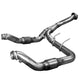Kooks 11-14 Ford F150 Eco Boost 3.5l V6 3in SS Green Cat Turbo Down Y-Pipe - Mammoth Racing -