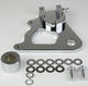 Wilwood Caliper Mounting Kit Chrome w/Bracket Gp310 1984-99 Dyna - My Store