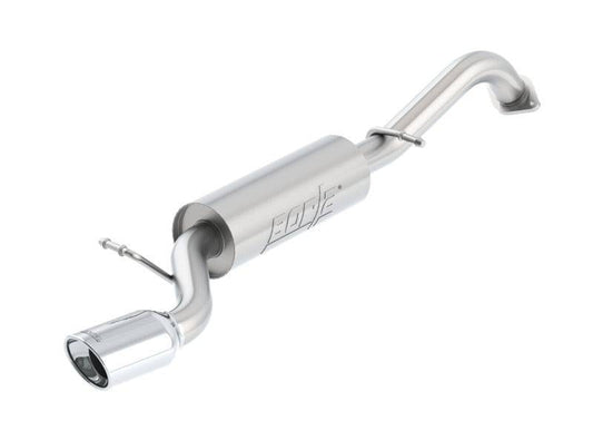 Borla 14-17 Toyota Corolla S 1.8L AT/MT FWD 4Dr S-Type Single Oval Rolled Angle-Cut Rear Sec Exhaust - Mammoth Racing -