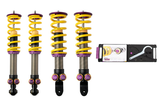 KW Coilover Kit V5 Bundle 2020 Chevrolet C8 Corvette Stingray w/ MagRide / w/o NoseLift - Mammoth Racing -