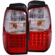 ANZO 2001-2002 Toyota 4 Runner LED Taillights Red/Clear - My Store