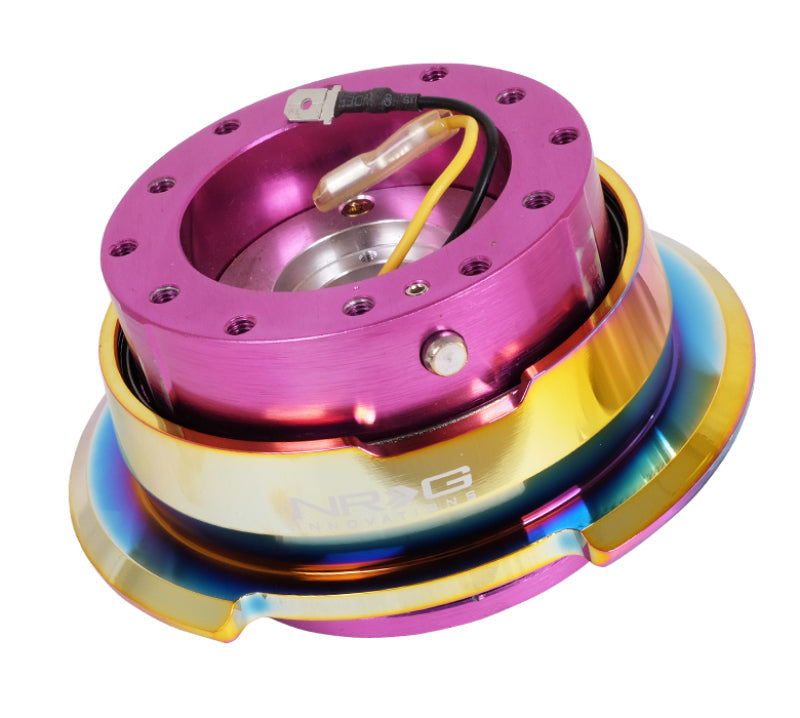 NRG Quick Release Gen 2.8 - Purple Body / Neochrome Ring - My Store