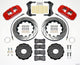 Wilwood Aero6 Front Hat Kit 14.25 Drilled Red 2014-Up Corvette C7 w/Lines - My Store