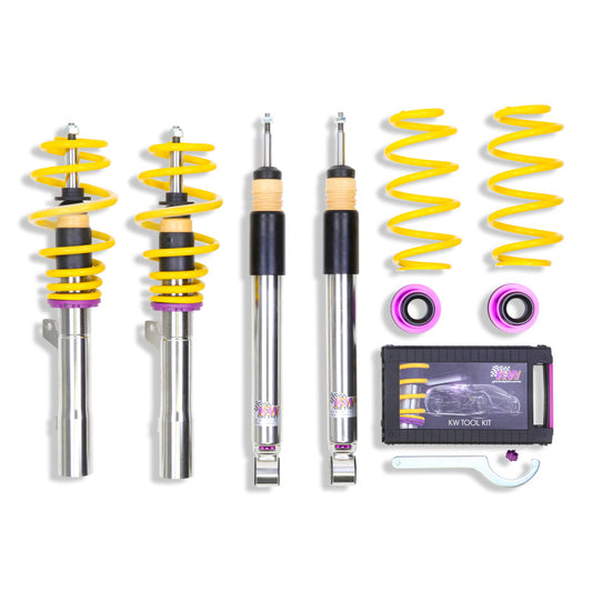KW Coilover Kit V3 Audi TT (8J) Coupe; FWD; all engines; w/o magnetic ride - Mammoth Racing -