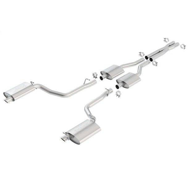 Borla 11-14 Dodge Charger R/T / 11-14 Chrysler 300 C 5.7L V8 AT/MT S-Type SS Catback Exhaust - Mammoth Racing -
