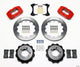 Wilwood Dynapro Radial Rear Kit 13.00in Red Mitsubishi EVO Viii - My Store