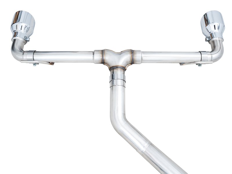 AWE 2022 VW GTI MK8  Track Edition Exhaust - Chrome Silver Tips - Mammoth Racing -