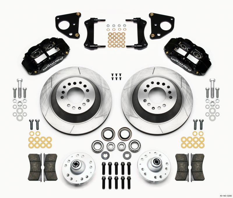 Wilwood Narrow Superlite 6R Front Hub & 1PC Rtr Kit 12.88in 62-72 CDP B & E Body-Drum - Mammoth Racing -
