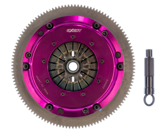 Exedy 1993-1996 Honda Prelude Vtec L4 Hyper Single Carbon-R Clutch Rigid Disc Push Type Cover - Mammoth Racing -