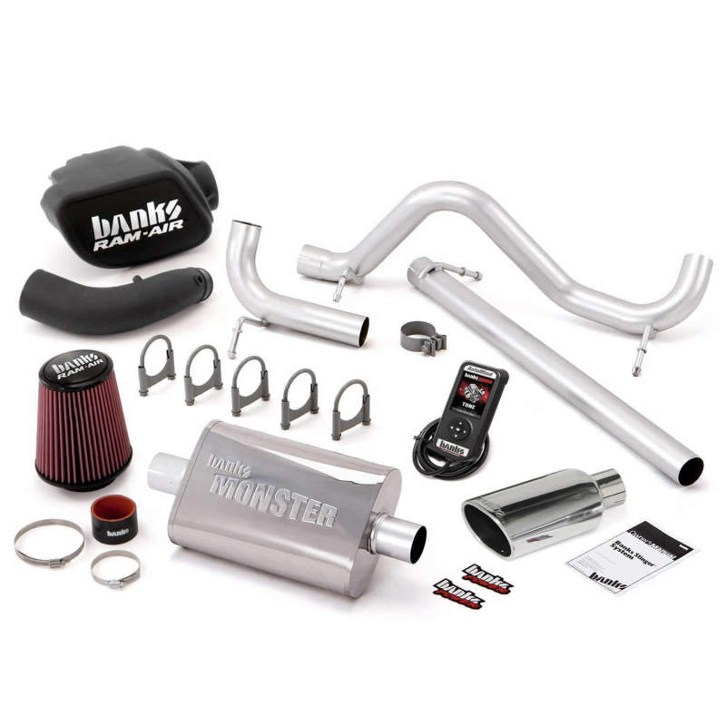 Banks Power 07-11 Jeep 3.8L Wrangler - 2dr Stinger System w/ AutoMind - Mammoth Racing -