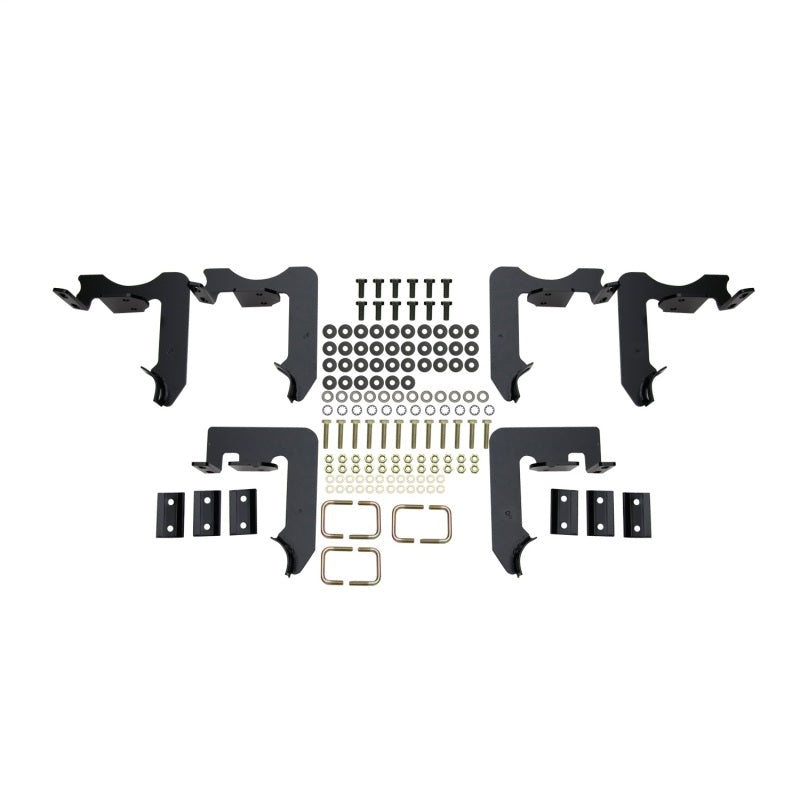 Westin 2004-2012 Chevrolet/GMC/Isuzu Colorado/Canyon Crew Cab E-Series 3 Nerf Step Bars - Black - Mammoth Racing -