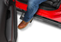 N-Fab RKR Step System 2019 Jeep Wrangler JT 4 Door Truck Full Length - Tex. Black - 1.75in - Mammoth Racing -