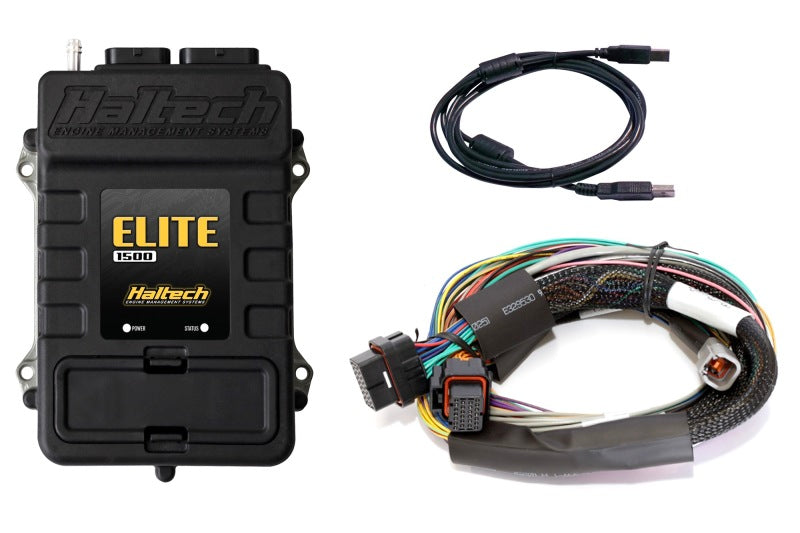 Haltech Elite 1500 Basic Universal Wire-In Harness ECU Kit - Mammoth Racing -