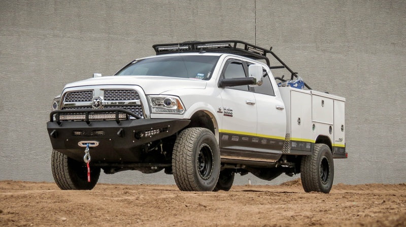 Addictive Desert Designs 10-18 Dodge RAM 2500 HoneyBadger Front Bumper w/ Winch Mount - My Store