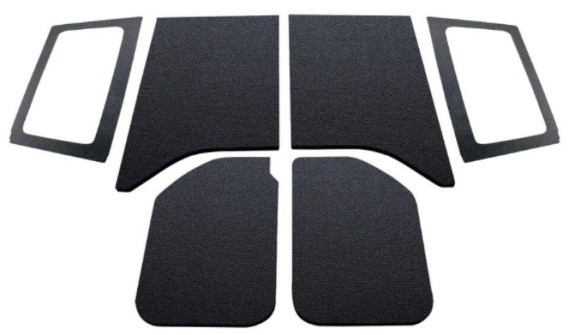DEI 07-18 Jeep Wrangler JK 2-Door Headliner Complete Kit - Black - Mammoth Racing -