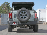 aFe Vulcan 3in 304 SS Axle-Back Exhaust 2021 Ford Bronco L4-2.3L (t)/V6-2.7L (tt) w/ Polished Tips - Mammoth Racing -