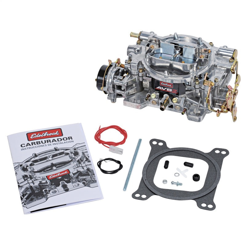 Edelbrock AVS2 500 CFM Carburetor w/Electric Choke Satin Finish (Non-EGR) - My Store