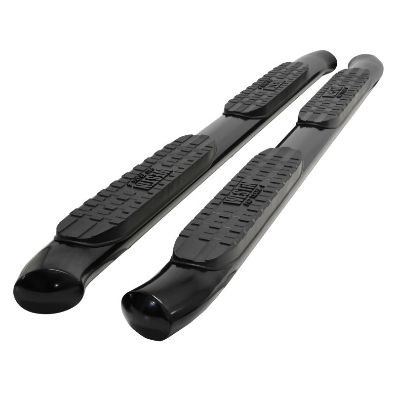 Westin 21-22 Ford Bronco (4-Door) PRO TRAXX 4 Oval Nerf Step Bars - Textured Black - Mammoth Racing -