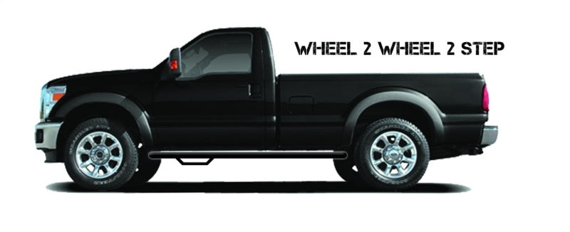 N-Fab Nerf Step 15-17 Chevy-GMC Tahoe/Yukon SUV 4 Door - Gloss Black - W2W - 3in - Mammoth Racing -
