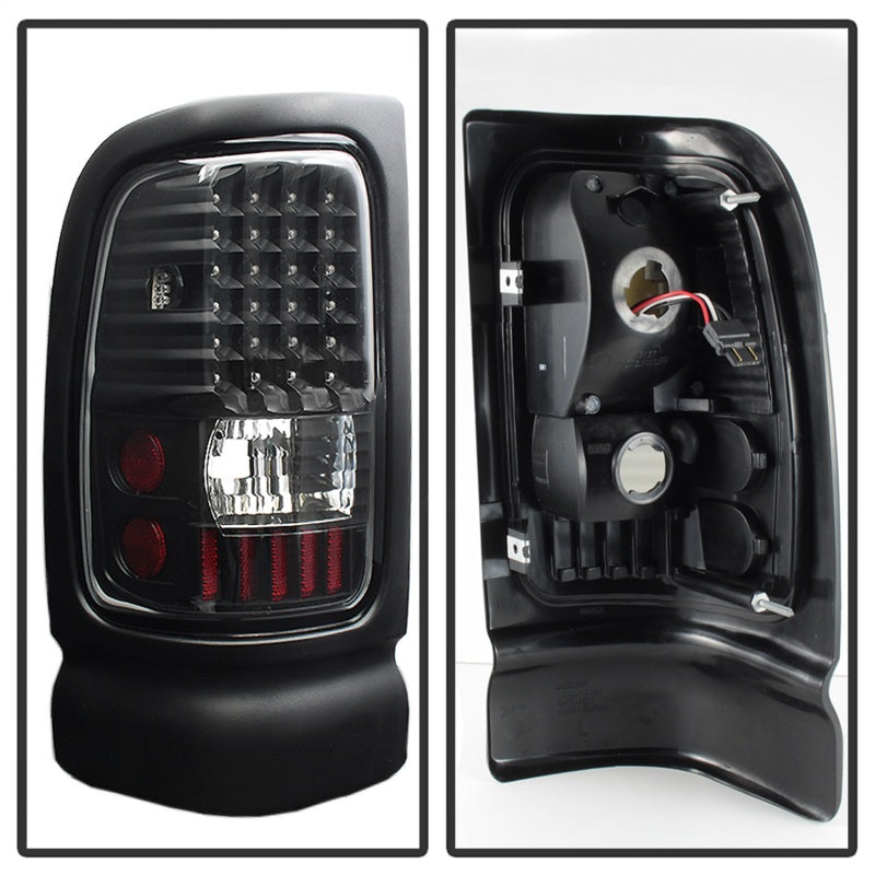 Xtune Dodge Ram 1500 94-01 / Ram 2500/3500 94-02 LED Tail Lights Black ALT-ON-DRAM94-LED-BK - Mammoth Racing -