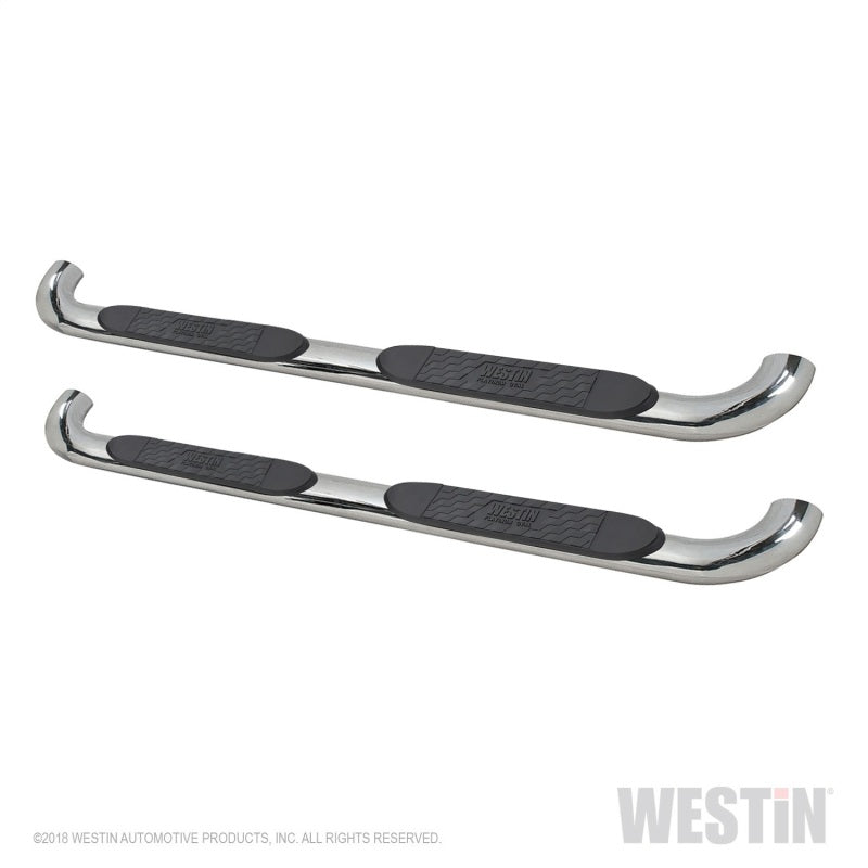 Westin 19-23 RAM 1500 Quad Cab (Excl. 2019+ Classic) Platinum 4 Oval Nerf Step Bars - SS - Mammoth Racing -