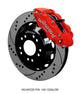 Wilwood Narrow Superlite 6R Front Hat Kit 14.00 Drilled Red 63-87 C10 w/ Wilwood Pro Spindles - My Store