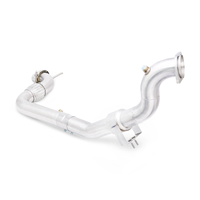 Mishimoto 15+ Ford Mustang 2.3L EcoBoost Downpipe w/ Catalytic Converter - Mammoth Racing -