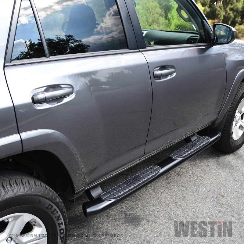 Westin 2014-2017 Toyota 4Runner SR5 PRO TRAXX 5 Oval Nerf Step Bars - Black - Mammoth Racing -