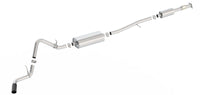 Borla S-Type Cat-Back 19-20 Chevrolet Silverado Side Exit Exhaust - Black Chrome Tip - My Store