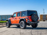 Borla 18-19 Jeep Wrangler JL/JLU 2.0L 4Cyl 2DR/4DR Touring Axle Back Exhaust w/ 3.5in Tips - Black - Mammoth Racing -