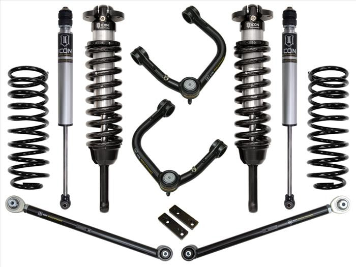 Icon 03-09 Toyota 4Runner/FJ 0-3.5in Stage 3 Suspension System w/Tubular Uca - Mammoth Racing -