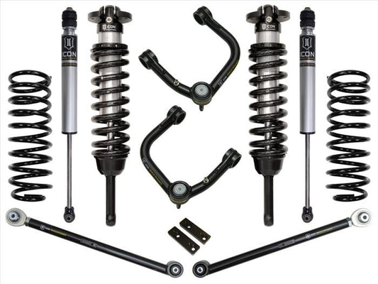 Icon 03-09 Toyota 4Runner/FJ 0-3.5in Stage 3 Suspension System w/Tubular Uca - Mammoth Racing -