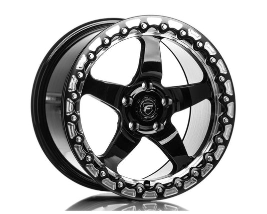 Forgestar D5 17x10 / 5x115 BP / Et00 / 5.5in BS Gloss Black Wheel - My Store