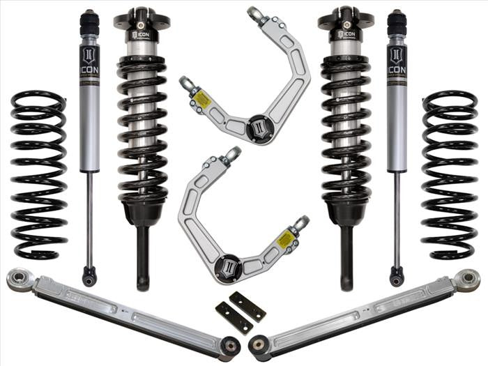 Icon 03-09 Toyota 4Runner/FJ 0-3.5in Stage 3 Suspension System w/Billet Uca - Mammoth Racing -