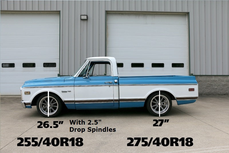Ridetech 63-72 Chevy C10 Small Block StreetGRIP Front Coil Springs Pair - Mammoth Racing -