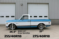 Ridetech 63-72 Chevy C10 Big Block StreetGRIP Front Coil Springs Pair - Mammoth Racing -