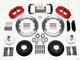 Wilwood Narrow Superlite 6R Front Hub Kit 12.88in Red 1970-1973 Mustang Disc Spindle - Mammoth Racing -