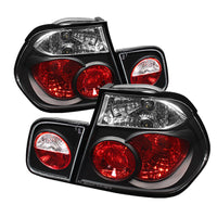 Spyder BMW E46 3-Series 99-01 4Dr Euro Style Tail Lights- Black ALT-YD-BE4699-4D-BK - Mammoth Racing -