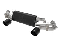 aFe MACHForce XP 2.25in-2.5in 304SS Exhaust Cat-Back Porsche 20-22 Cayman GT4(718) 4.0L - Black Tips - Mammoth Racing -