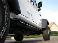 N-Fab RKR Rails 07-17 Jeep Wrangler JK 4 Door All - Tex. Black - 1.75in - Mammoth Racing -