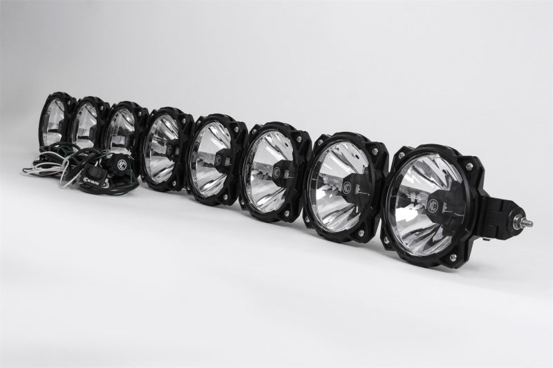 KC HiLiTES Universal 50in. Pro6 Gravity LED 8-Light 160w Combo Beam Light Bar (No Mount) - Mammoth Racing -