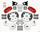 Wilwood Dynapro 6 Front Hub Kit 12.19in Red AMC 71-76 OE Disc w/o Bendix Brakes - My Store