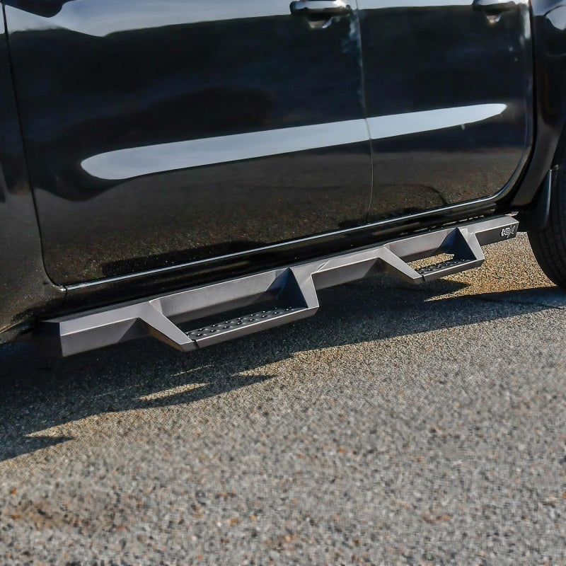 Westin 2022 Nissan Frontier Crew Cab Pickup HDX Drop Nerf Step Bars - Textured Black - Mammoth Racing -