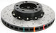 DBA 95-97 Porsche 911 Carrera Front T3 5000 Series Uni-Directional Slotted Rotor w/ Black Hat - Mammoth Racing -