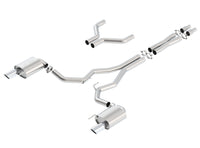 Borla S-Type Cat-Back 15-17 Ford Mustang GT 5.0L V8 MT/AT 3in pipe 4in tip - My Store