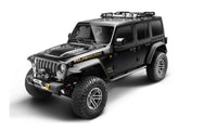 Bushwacker 18-21 Jeep Wrangler JL (2-Door & 4-Door) Flat Style Flares 4pc - Black - Mammoth Racing -