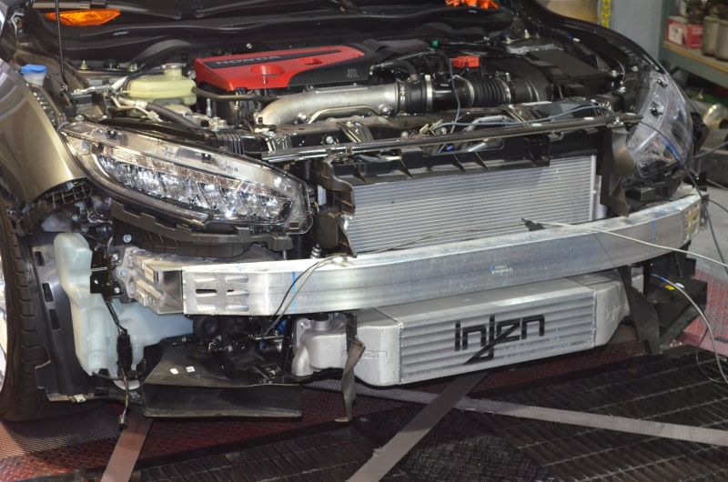 Injen 17-20 Honda Civic Type-R (FK8) I4 2.0L Bar and Plate Front Mount Intercooler - Mammoth Racing -