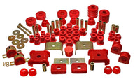 Energy Suspension 73-80 Chevy/GMC 4WD (w/ Stock Front Springs) Red Hyper-flex Master Bushing Set - Mammoth Racing -