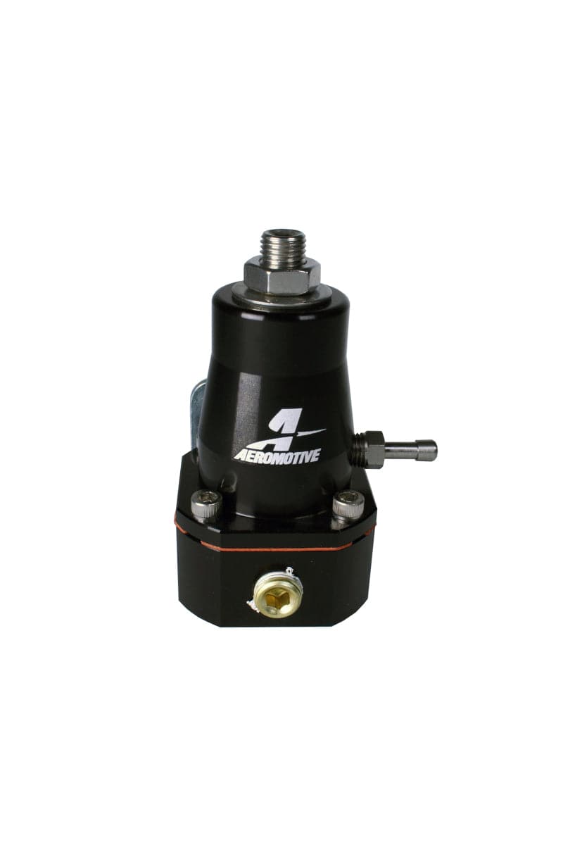 Aeromotive Adjustable Regulator Billet EFI Bypass - (2) -6 Inlets/(1) -6 Return - Black - My Store