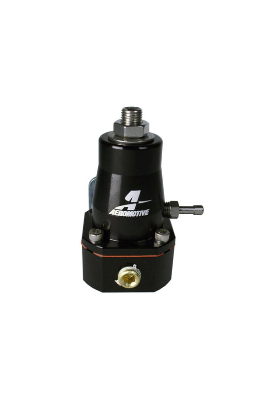 Aeromotive Adjustable Regulator Billet EFI Bypass - (2) -6 Inlets/(1) -6 Return - Black - My Store